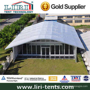 15m X 20m Arcum Tent Buildings with Glass Doors and Glass Walls for Events